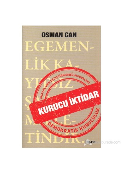 Kurucu İktidar-Osman Can