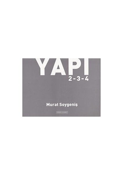 Yapı 2 - 3 - 4