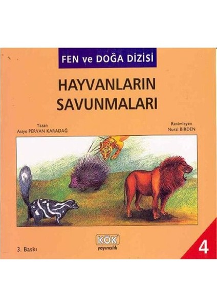 Fen Ve Doğa Dizisi-4 Hayvan Savunmaları