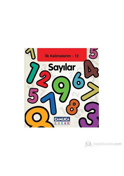 Sayılar - İlk Kelimelerim 12