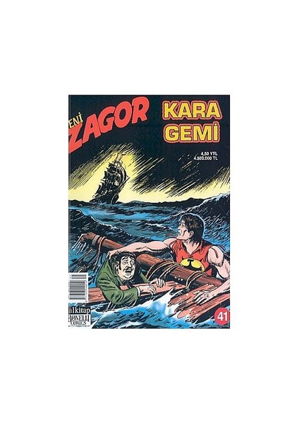 Yeni Zagor Sayı: 41 Kara Gemi-Mauro Boselli