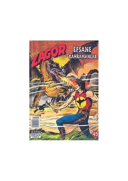 Yeni Zagor Sayı: 45 Efsane Kahramanlar