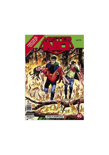 Yeni Mister No Sayı: 46 Ateş Kasırgası - Luigi Mignacco