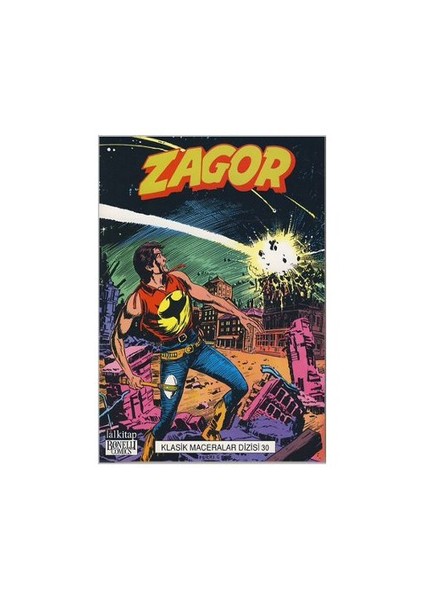 Zagor Klasik Macaralar Dizisi Sayı: 30