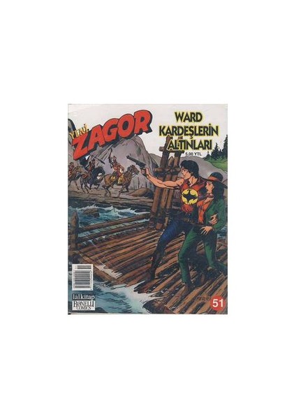 Yeni Zagor Sayı: 51 Ward Kardeşlerin Altınları-Jacopo Rauch