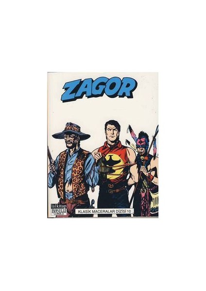 Zagor Klasik Maceralar Dizisi Sayı: 10 İnsan Avcıları / Av / Savaş / Kaçak