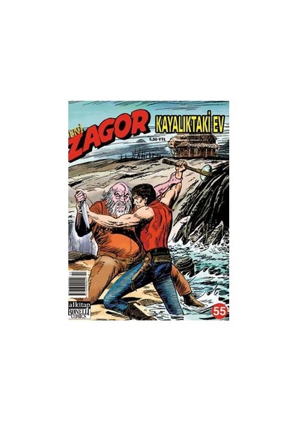 Yeni Zagor Sayı: 55 Kayalıktaki Ev-Alessandro Chiarolla