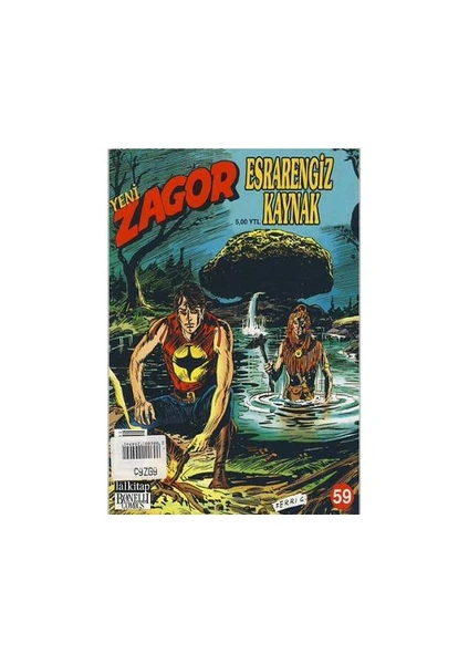 Yeni Zagor Sayı: 59 Esrarengiz Kaynak-Moreno Burattini