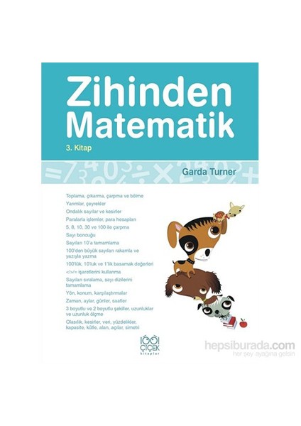 Zihinden Matematik 3. Kitap - Garda Turner