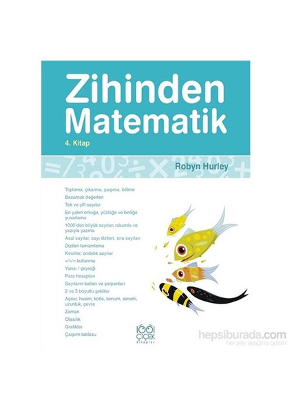 Zihinden Matematik 4. Kitap-Robyn Hurley