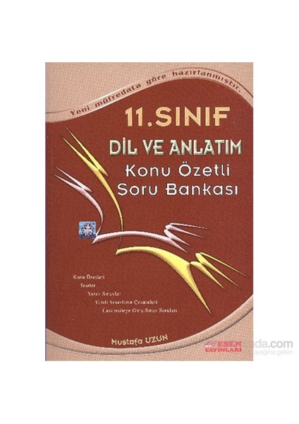 11. Sinif Dil ve Anlatim Konu Özetli Soru Bankası