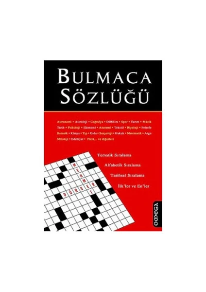 Bulmaca Sözlüğü - Derleme