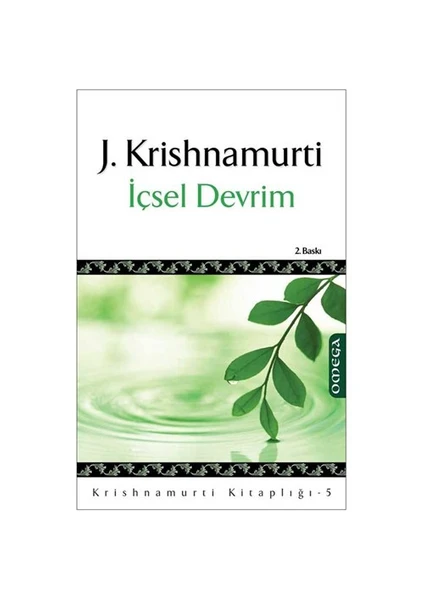 İçsel Devrim - (Krishnamurti Kitaplığı - 5)