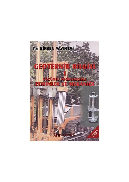 Geoteknik Bilgisi 1 - Akın Önalp