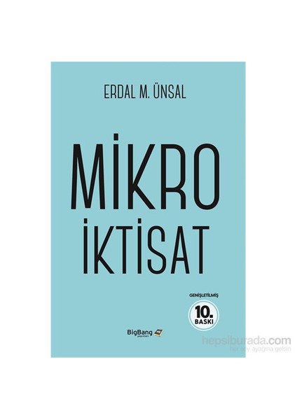 Mikro İktisat-Erdal Muzaffer Ünsal
