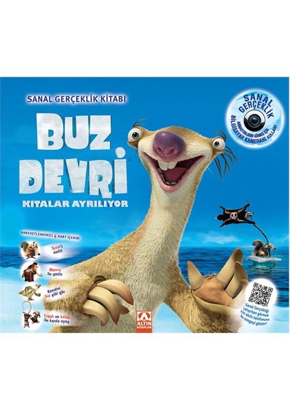 Buz Devri - Kıtalar Ayrılıyor (Sanal Gerçeklik Kitabı) - Caroline Rowlands