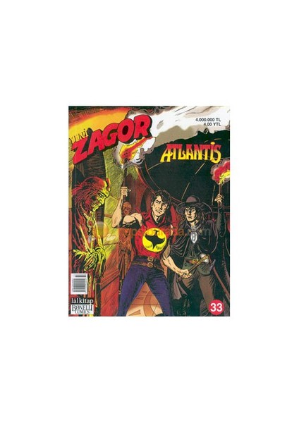 Yeni Zagor Atlantis Sayı: 33 - Mauro Boselli