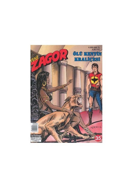 Yeni Zagor Sayı: 35 Ölü Kentin Kraliçesi