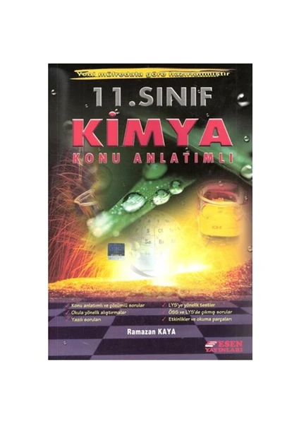 Esen Yayınları 11. Sınıf Kimya Konu Anlatımlı