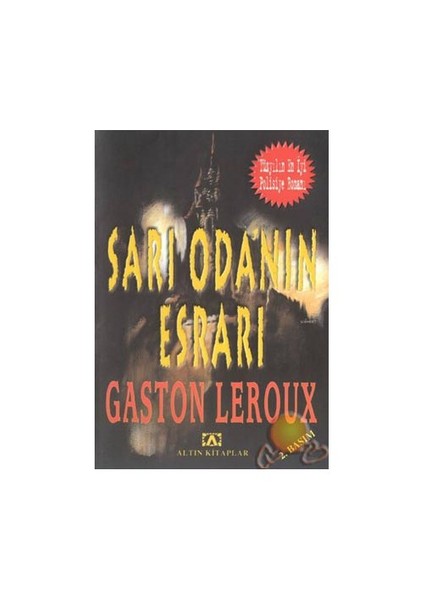 Sarı Odanın Esrarı - Gaston Leroux