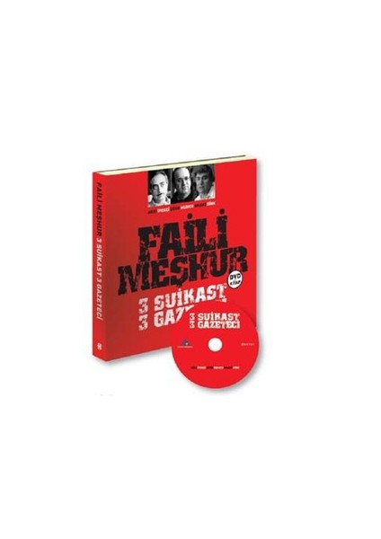 Faili Meşhur 3 Suikast 3 Gazeteci (Kitap+Dvd)