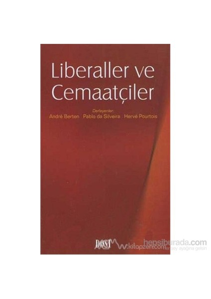 Liberaller Ve Cemaatçiler