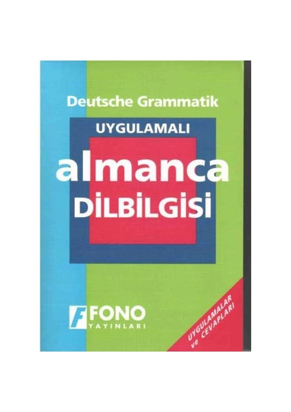 Fono Yayınları Fono Uygulamalı Almanca Dil Bilgisi