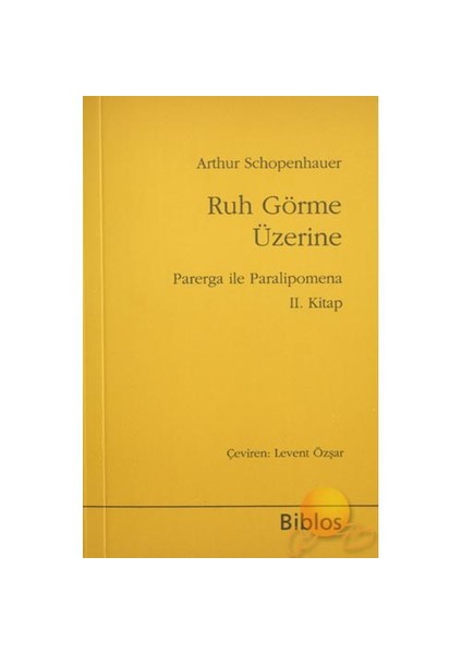 Ruh Görme Üzerine