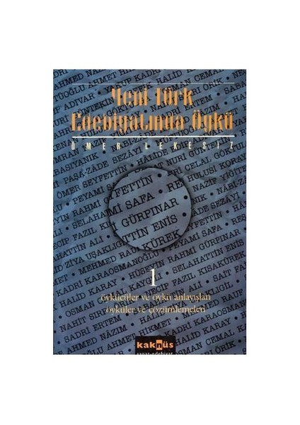 YENİ TÜRK EDEBİYATINDA ÖYKÜ 1