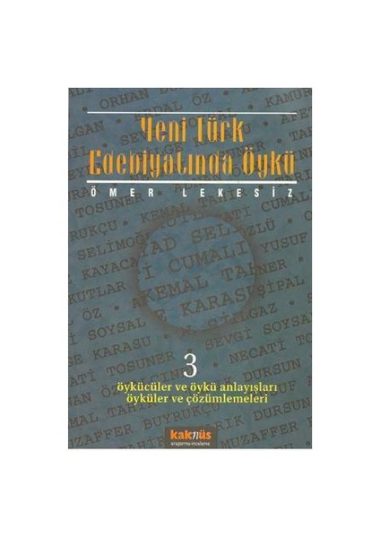 YENİ TÜRK EDEBİYATINDA ÖYKÜ 3