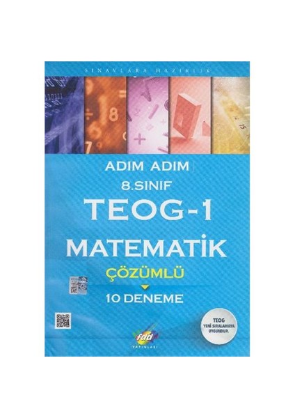 Fdd 8. Sınıf Adım Adım Teog 1 Matematik Çözümlü 10 Deneme