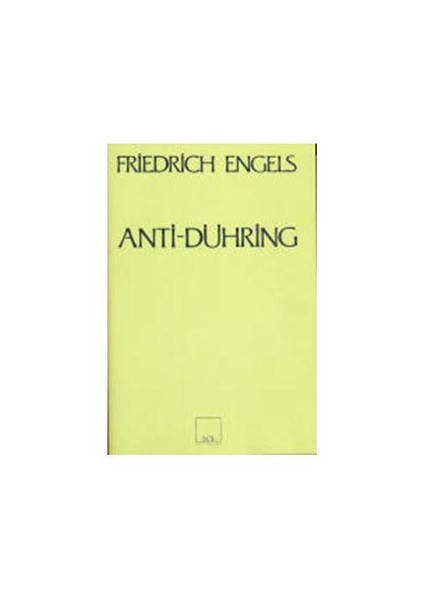 Anti Dühring-Friedrich Engels