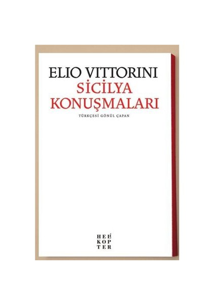 Sicilya Konuşmaları-Elio Vittorini