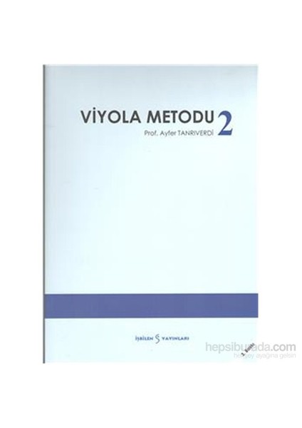 Viyola Metodu 2-Ayfer Tanrıverdi