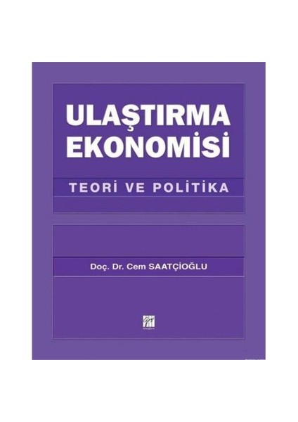 Ulaştırma Ekonomisi