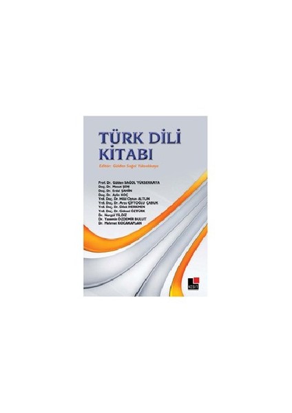 Türk Dili Kitabı - Mehmet Kocakaplan