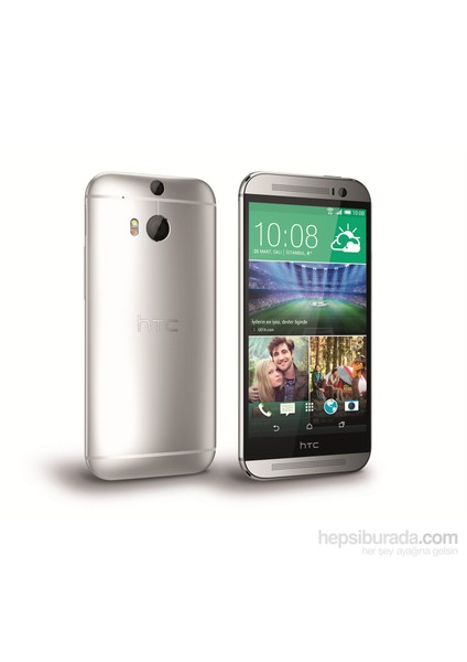One M8 (HTC Türkiye Garantili) Gümüş
