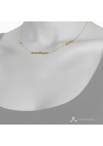 Özel Üç İsimli Kolye fırsatları