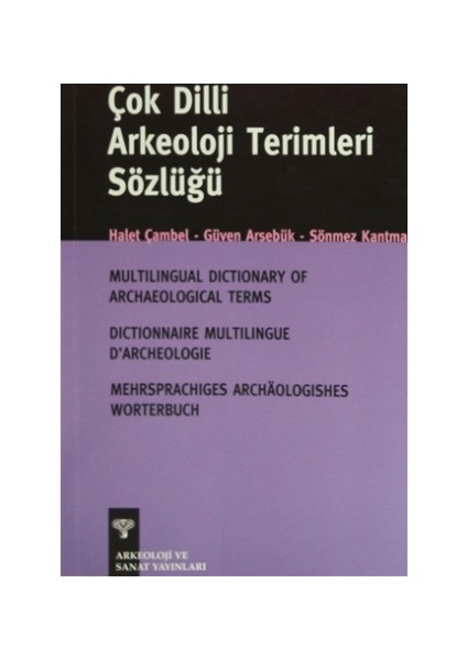 Çok Dilli Arkeoloji Terimleri Sözlüğü