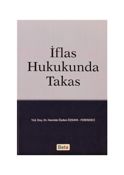 İflas Hukukunda Takas