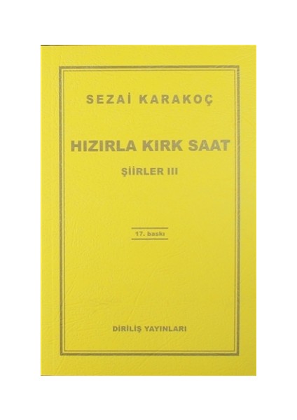 Hızırla Kırk Saat Şiirler 3