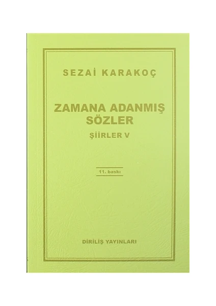 Zamana Adanmış Sözler - Şiirler 5