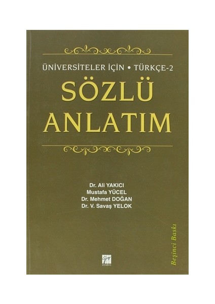 Sözlü Anlatım