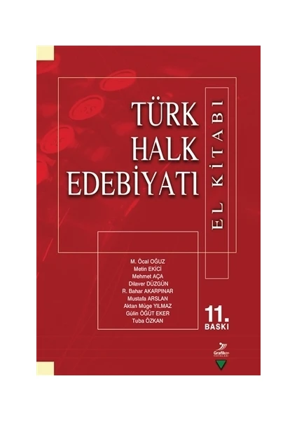 Türk Halk Edebiyatı ( El Kitabı)