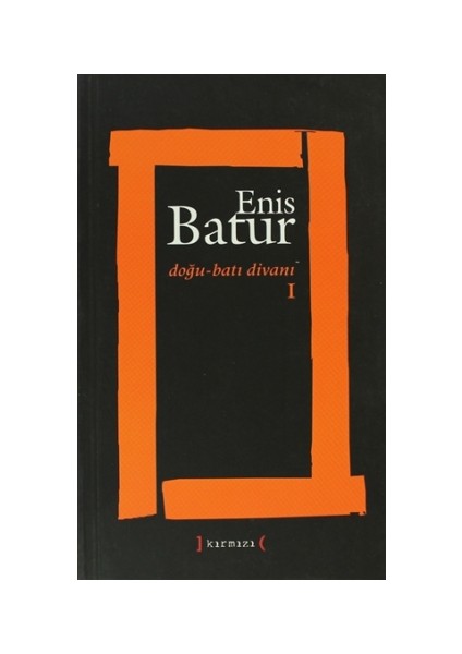 Doğu - Batı Divanı 1