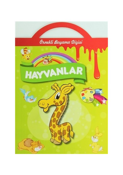 Hayvanlar - Örnekli Boyama - Ahmet Altay