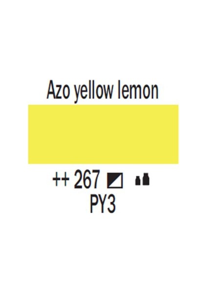 Amsterdam Akrilik Boya 120 Ml 267 Azo Yellow Lemon