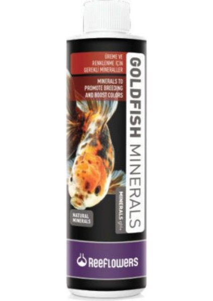 Reef Flowers Goldfish Minerals Gh+Japon Balığı Renklendirici Katkı 250 Ml