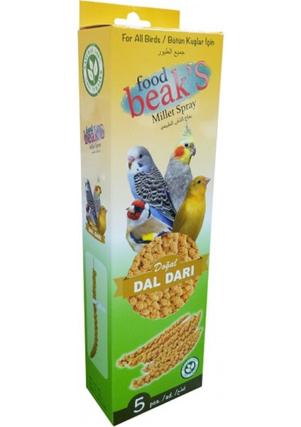 Beak Doğal Dal Darı 5 Li Kutu