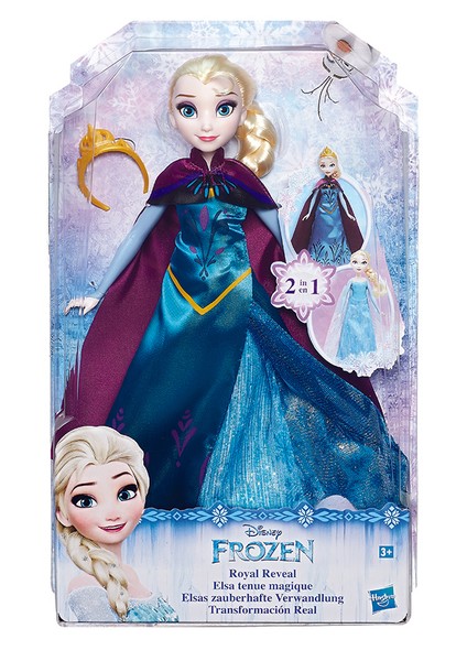 Dısney Frozen Elsa'Nın Dönüşen Elbisesi